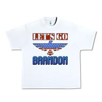 White let's go brandon thunderbird Urban Heavy Tee - Jasminsmagicworld