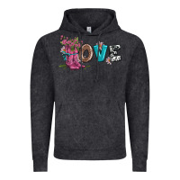 Vintage Black valentines day love and boots Vintage Hoodie - AdoDesignShop