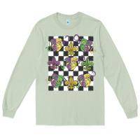 Matcha mardi gras Long Sleeve Tee - MaliasSmallBusiness