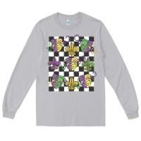 Moon Dust mardi gras Long Sleeve Tee - MaliasSmallBusiness
