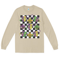 Mushroom mardi gras Long Sleeve Tee - MaliasSmallBusiness