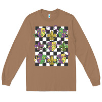 Toasted Coconut mardi gras Long Sleeve Tee - MaliasSmallBusiness