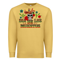 Antique Gold Dia De Los Muertos Premium Sweatshirt - texasbilliewilder