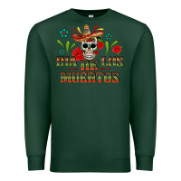 Sports Green Dia De Los Muertos Premium Sweatshirt - texasbilliewilder