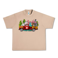 Burro lpn nurse truck with cactus and sunflowers Urban Heavy Tee - AdoDesignShop