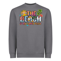 Storm the beach is my happy place Heavyweight Sweatshirt - MaliasSmallBusiness