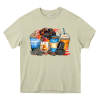 Mossy monster truck coffee cups Heavy Core Tee - Zillion Design Studio