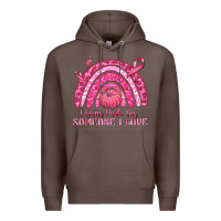 I Wear Pink For Someone I Love Premium Hoodie | Teevron