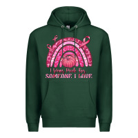 Sports Green i wear pink for someone i love Premium Hoodie - texasbilliewilder