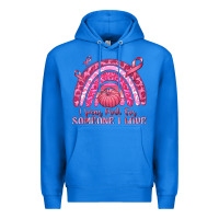 True Royal i wear pink for someone i love Premium Hoodie - texasbilliewilder