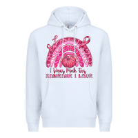 White i wear pink for someone i love Premium Hoodie - texasbilliewilder