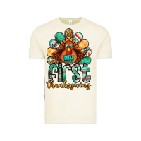 Vintage Arctic my first thanksgiving turkey Vintage Tee - Jasminsmagicworld