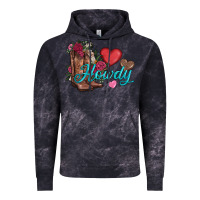 Cloud Black valentines day howdy and boots Vintage Hoodie - AdoDesignShop
