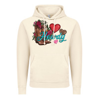 Vintage Artic valentines day howdy and boots Vintage Hoodie - AdoDesignShop