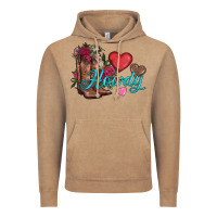 Vintage Coffee valentines day howdy and boots Vintage Hoodie - AdoDesignShop