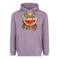 Lavender sweet summer time watermelon Heavyweight Hoodie - NancyCooperArtShop