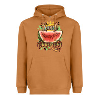 Meerkat sweet summer time watermelon Heavyweight Hoodie - NancyCooperArtShop