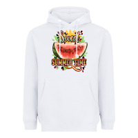 White sweet summer time watermelon Heavyweight Hoodie - NancyCooperArtShop
