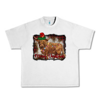 Lunar Rock merry christmas highland cow Urban Heavy Tee - BarkalooDesign