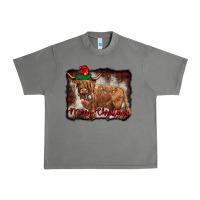 Tornado merry christmas highland cow Urban Heavy Tee - BarkalooDesign