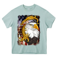 Arona american mullet   eagle Heavy Core Tee - BarkalooDesign
