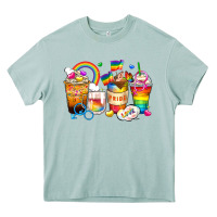 Arona pride coffee cups Heavy Core Tee - Zillion Design Studio