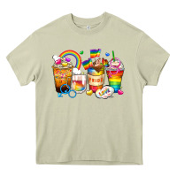 Mossy pride coffee cups Heavy Core Tee - Zillion Design Studio