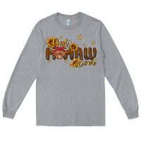 Heather Grey best mamaw ever cow Long Sleeve Tee - MaliasSmallBusiness