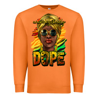 Carrot unapologetically dope afro Premium Sweatshirt - NancyCooperArtShop