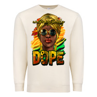 Sandshell unapologetically dope afro Premium Sweatshirt - NancyCooperArtShop