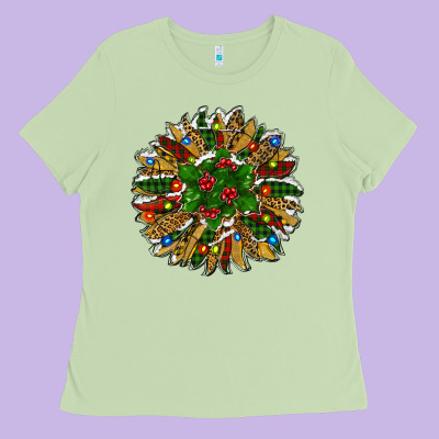 New Year Sunflower Ladies Tee Designed By Ranaportraitstore