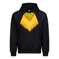 Foreset Green mexican poncho fa element Urban Hoodie - FaDigitalArtStudio