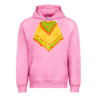 Fuchsia Pink mexican poncho fa element Urban Hoodie - FaDigitalArtStudio