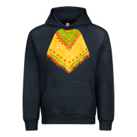 Navy mexican poncho fa element Urban Hoodie - FaDigitalArtStudio