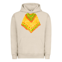 Pigment French Oak mexican poncho fa element Urban Hoodie - FaDigitalArtStudio