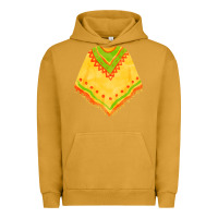 Pigment Peanut Butter mexican poncho fa element Urban Hoodie - FaDigitalArtStudio