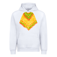 White mexican poncho fa element Urban Hoodie - FaDigitalArtStudio