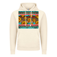 Vintage Artic western sunflowers turquoise Vintage Hoodie - Artiststas