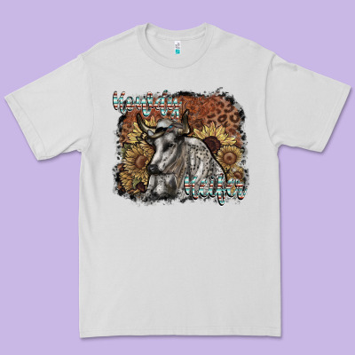 Howdy Heifer Premium Tee Designed By Sublimationcraftshop