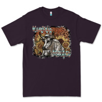 Plum howdy heifer Premium Tee - SublimationCraftShop