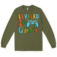 Army Green leveled 1 st grade Long Sleeve Tee - JahusDesignShop