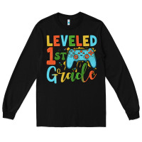 Black leveled 1 st grade Long Sleeve Tee - JahusDesignShop