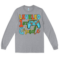 Heather Grey leveled 1 st grade Long Sleeve Tee - JahusDesignShop