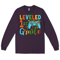 Plum leveled 1 st grade Long Sleeve Tee - JahusDesignShop