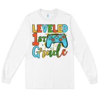 White leveled 1 st grade Long Sleeve Tee - JahusDesignShop