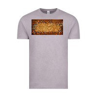 Vintage Zinc wooden leopard glitter  license plate template Vintage Tee - BarkalooDesign