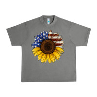 Tornado american flag sunflower Urban Heavy Tee - Jasminsmagicworld