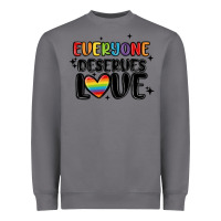 Storm everyone deserves love Heavyweight Sweatshirt - MaliasSmallBusiness