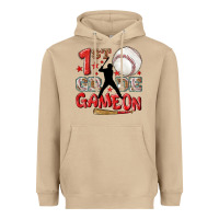 Mushroom back to school 1st baseball game on Heavyweight Hoodie - NancyCooperArtShop
