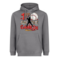 Storm back to school 1st baseball game on Heavyweight Hoodie - NancyCooperArtShop